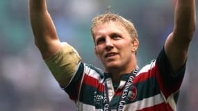 Lewis Moody avec les Leicester Tigers (rugby) - le 29/05/2010