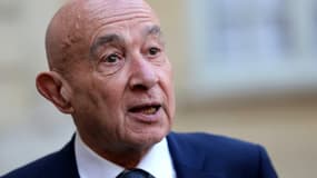 Le sénateur français Claude Malhuret, président du groupe Les Indépendants-République et Territoires, à l'hôtel Matignon à Paris, le 21 septembre 2022