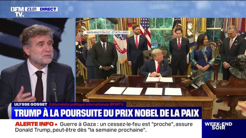 Iran, Congo... : Donald Trump se présente en faiseur de paix thumbnail