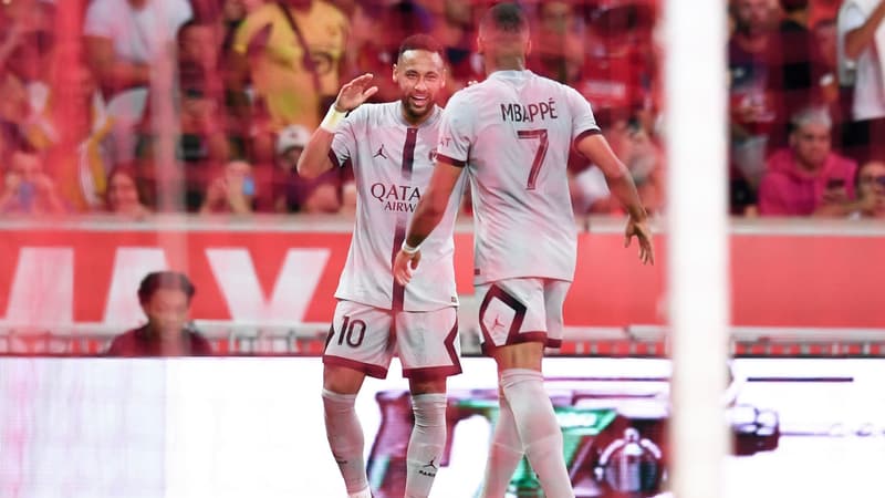 Neymar et K. Mbappé