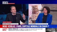 SIGNÉ CONSIGNY - Neige: "85% des axes parisiens qui ont été salés", affirme Lamia El Aaraje, adjointe PS à la mairie de Paris