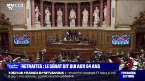 Réforme des retraites: le Sénat a adopté l'article 7 sur le report de l'âge légal de départ de 62 à 64 ans