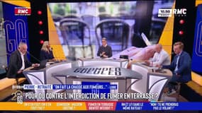 Vers une interdiction de fumer en terrasse des cafés?