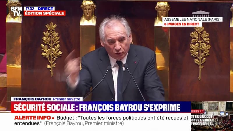 François Bayrou déclenche le 49.3 sur une partie du projet de loi de financement de la Sécurité sociale