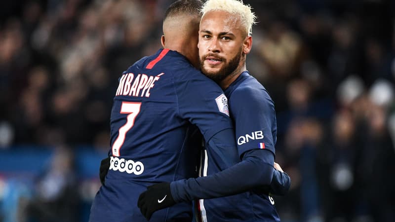 Kylian Mbappé et Neymar