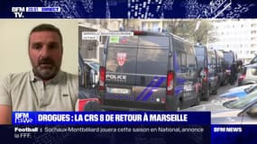 CRS 8 déployée à Marseille: "Le trafic de stupéfiants et les règlements de comptes continueront à l'issue de leur passage", déplore Rudy Manna (Alliance Police nationale)