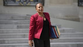 La ministre de la Justice, Christiane Taubira, le 2 septembre 2015. 