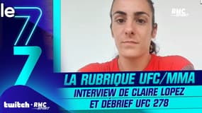 Twitch RMC Sport : débrief UFC 278, interview  de Claire Lopez... La rubrique UFC/MMA