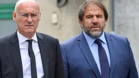 Bernard Laporte et Serge Simon