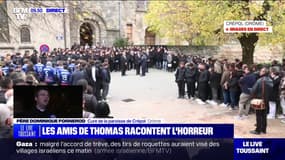 Mort de Thomas: plus de 200 personnes à la veillée organisée jeudi soir à l'église de Crépol