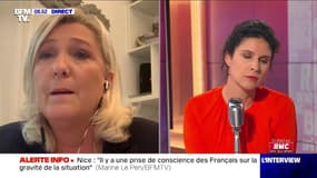 Covid-19: Marine Le Pen explique ce qu'elle aurait fait si elle avait été au pouvoir. "Cela aurait été radicalement différent"