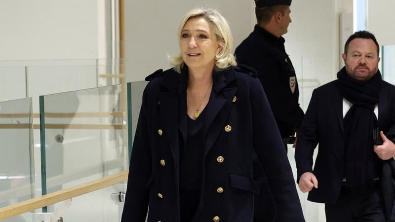 Procès du RN: Marine Le Pen dénonce 