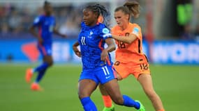 Diani lors du quart de finale France vs Pays-Bas, le 23 juillet 2022