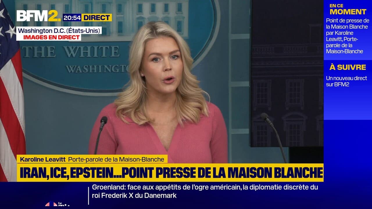 Pourparlers Iran/Etats-Unis: le président Trump possède de "nombreuses options à sa disposition en dehors de la diplomatie", rappelle la Maison Blanche Kép