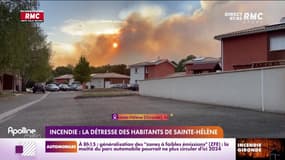 Gironde: l'incendie de Saumos toujours hors de contrôle, 840 personnes évacuées