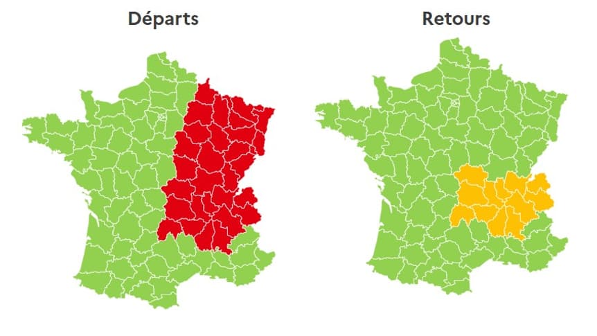 Ce samedi 18 février sera la journée la plus difficile sur les routes ce week-end. Ce samedi 18 février sera la journée la plus difficile sur les routes ce week-end.