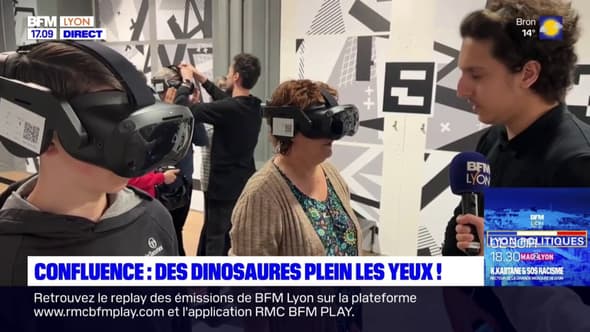 Lyon: un voyage au temps des dinosaures avec la réalité virtuelle au cœur de Confluence 