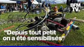 ROBIN DE BFM - 250 kilos de déchets ramassés sur les pistes de Combloux