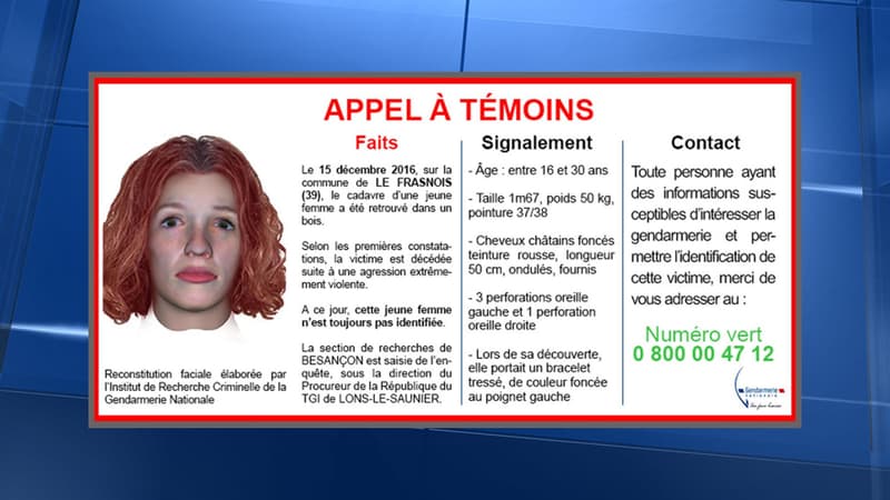 Le corps de la jeune femme a été découvert le 15 décembre dans un bois.