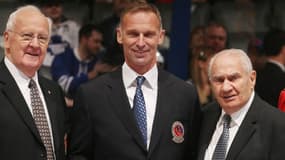 Dominik Hasek, au centre en 2014