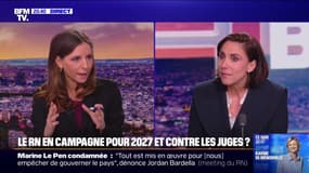 Condamnation de Marine Le Pen: "Nous pensons être innocents des faits qui nous sont reprochés", indique Laure Lavalette, députée RN