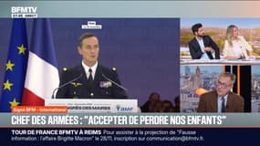 SIGNÉ BFM - Le chef d'état-major des armées appelle la France à "accepter de perdre ses enfants"