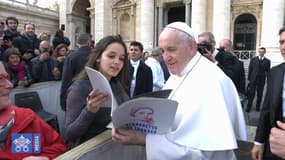 La troupe de Bernadette de Lourdes a rencontré le pape à Rome