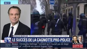 Renaud Muselier, président de la région PACA: les dons de la cagnotte pro-police seront mis "à la disposition de l'amicale de la police"