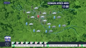 Météo Paris-Ile-de-France du mercredi 21 décembre 2016: Ciel très chargé pour tout l'après-midi