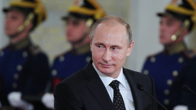 Le Président russe Vladimir Poutine, le 12 juin 2015