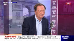 Michel-Edouard Leclerc: "On va avoir une inflation de 5% sur l'alimentaire et de 7% sur le non-alimentaire"