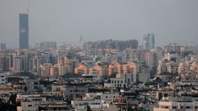 La ville de Tel-Aviv en Israël, photographiée le 12 août 2024