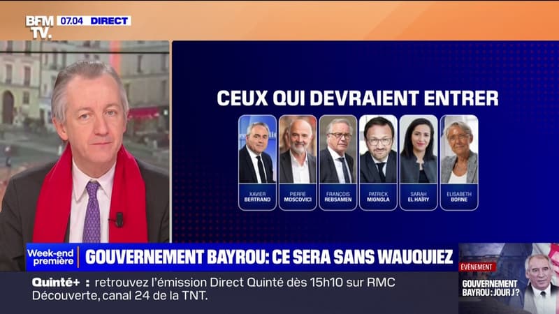 Consultations à Matignon: Laurent Wauquiez, grand absent du potentiel futur gouvernement de François Bayrou