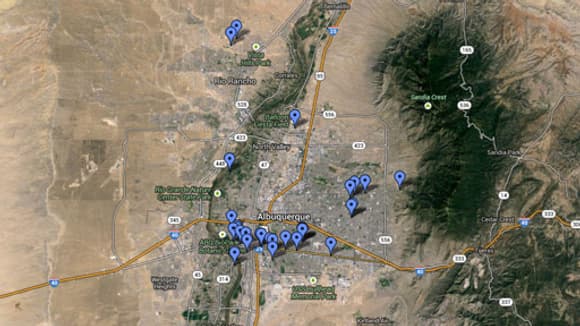 des petits malins ont cartographié tous les lieux de tournage.