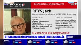 Strasbourg: le nonagénaire Jack Reys toujours recherché