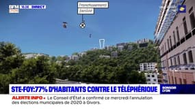 Sainte-Foy : 77% d'habitants contre le téléhérique