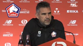 Lille : "On a failli", reconnaît Jocelyn Gourvennec après la défaite contre Lens