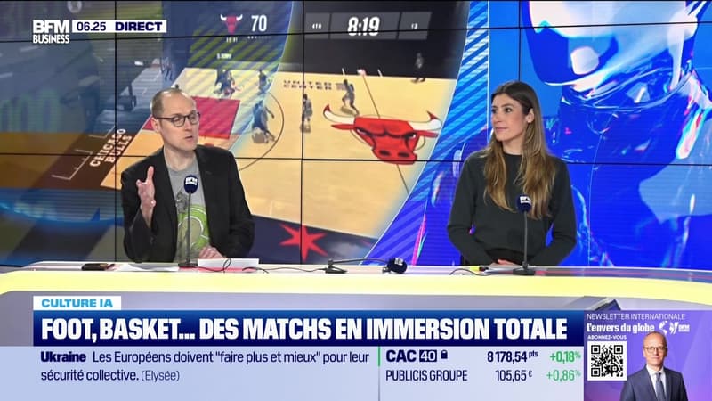 Culture IA : Foot, basket... des matchs en immersion totale, par Anthony Morel - 17/02