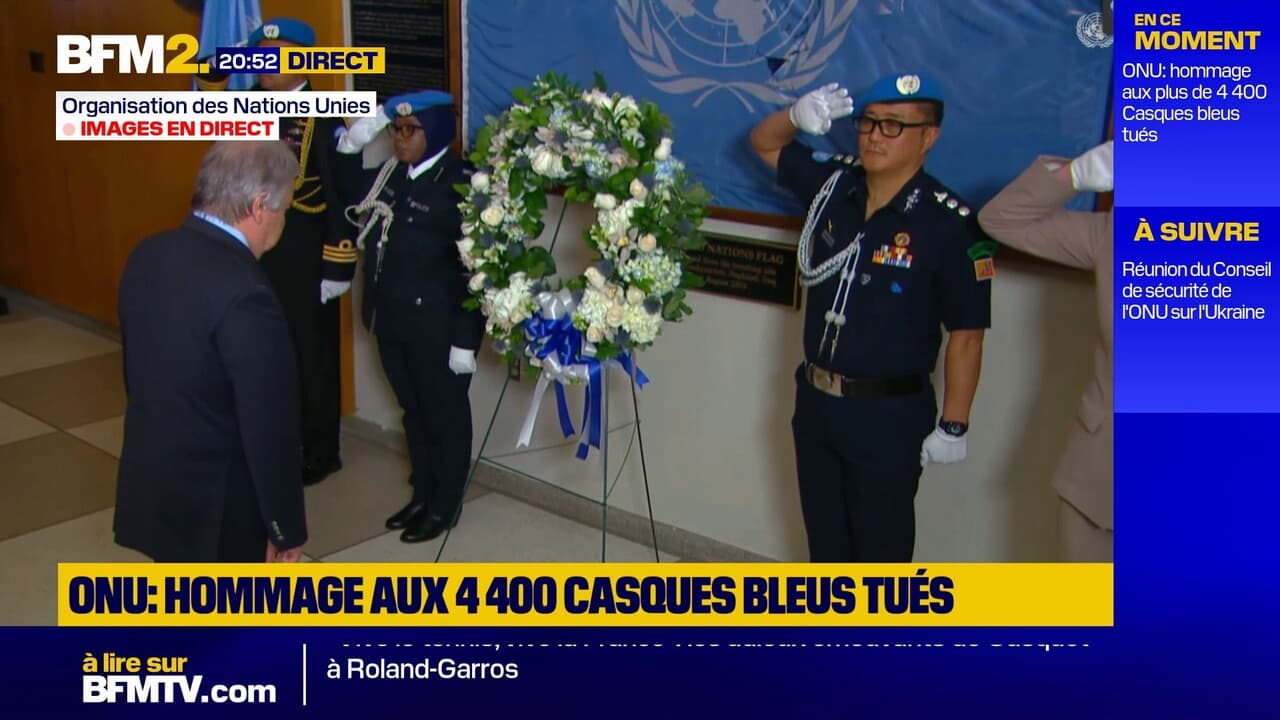 Journée internationale des casques bleus: l'hommage aux plus de 4. 400 militaires tués