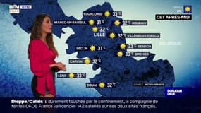 Météo: du soleil et des températures qui poursuivent leur hausse avec 32°C cet après-midi à Lille