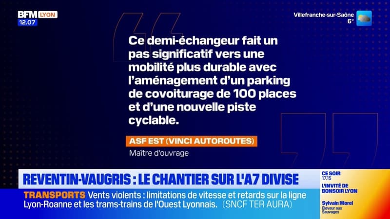 Nord-Isère: le futur échangeur de Reventin-Vaugris sur l'A7 importune les riverains