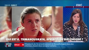 Le portrait de Bourdin : qui est Krystsina Tsimanouskaya, sprinteuse biélorusse ? - 03/08