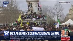 Des Algériens de France manifestent pour dire "non" à un 5e mandat d'Abdelaziz Bouteflika