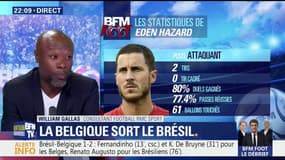 Gallas : "Je mets un 9/10 à Hazard, on a senti que c'était vraiment le patron, le capitaine de cette équipe"