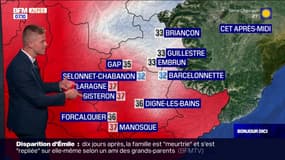 Météo Alpes du Sud: quelques nuages dans le ciel ce mercredi, 35°C à Gap et 37°C à Manosque