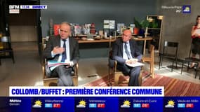 Collomb/Buffet : première conférence commune