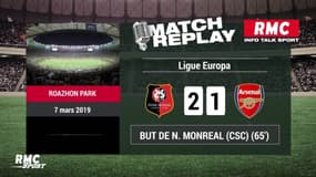 Rennes - Arsenal (3-1) : Le goal replay avec les commentaires en live de RMC