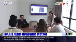 Ile-de-France: les jeunes franciliens découvrent le monde du travail en stage 