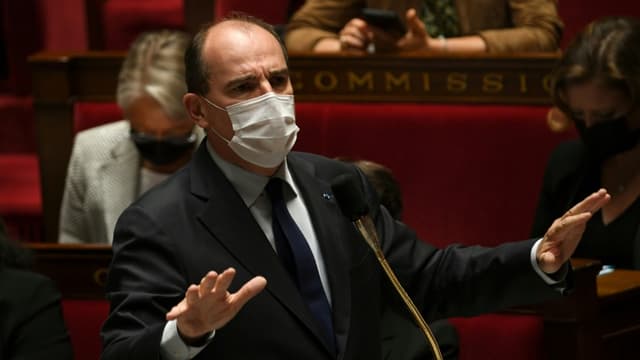 Le Premier ministre Jean Castex mardi 22 juin 2021 à l'Assemblée nationale (photo d'illustration)