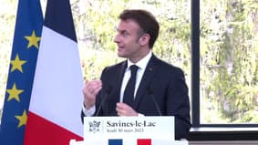 Emmanuel Macron: "On aura tous des efforts à faire pour permettre à nos enfants de choisir, quel que soit le sujet"